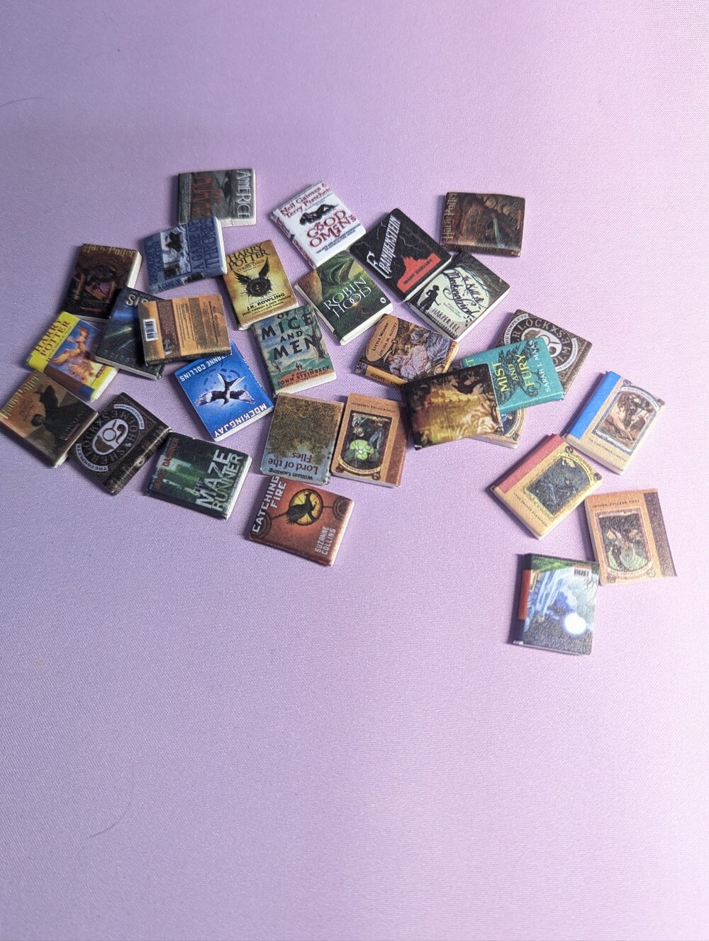 30 Barbie Miniature Books 1:12 Scale Mystery, Scifi, YA